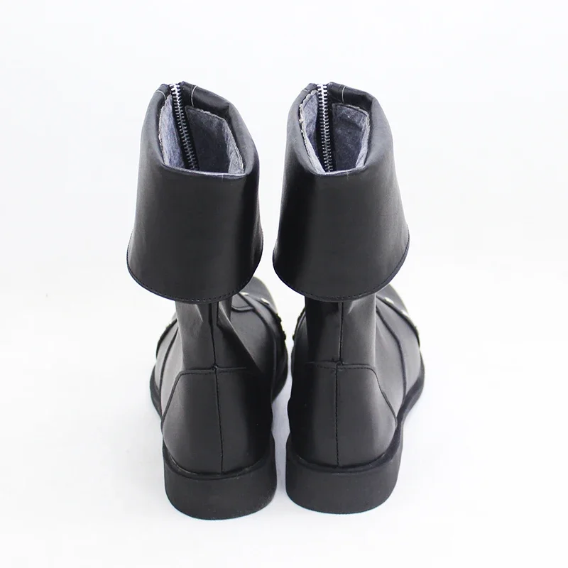 Cloud Strife Cosplay Shoes FF7 Cosplay Prop Halloween Carnival Boots PU Shoes Custom Made