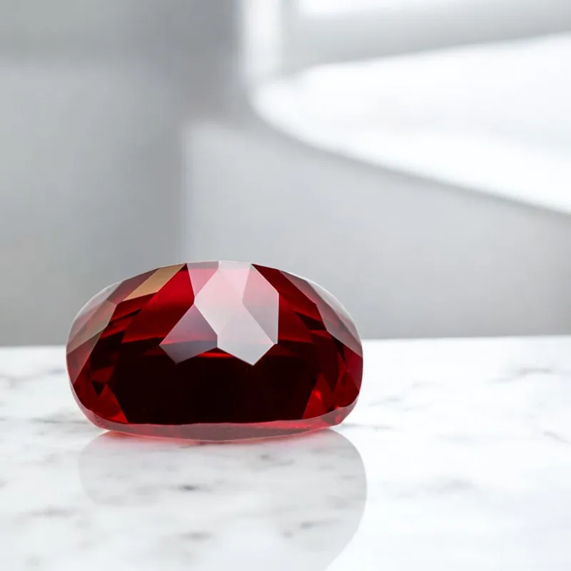 High Quality Lab Grown Ruby Rectangle Cushion Cut Pigeon Blood Red Color Gemstone for DIY Jewelry Making Selectable Certificate