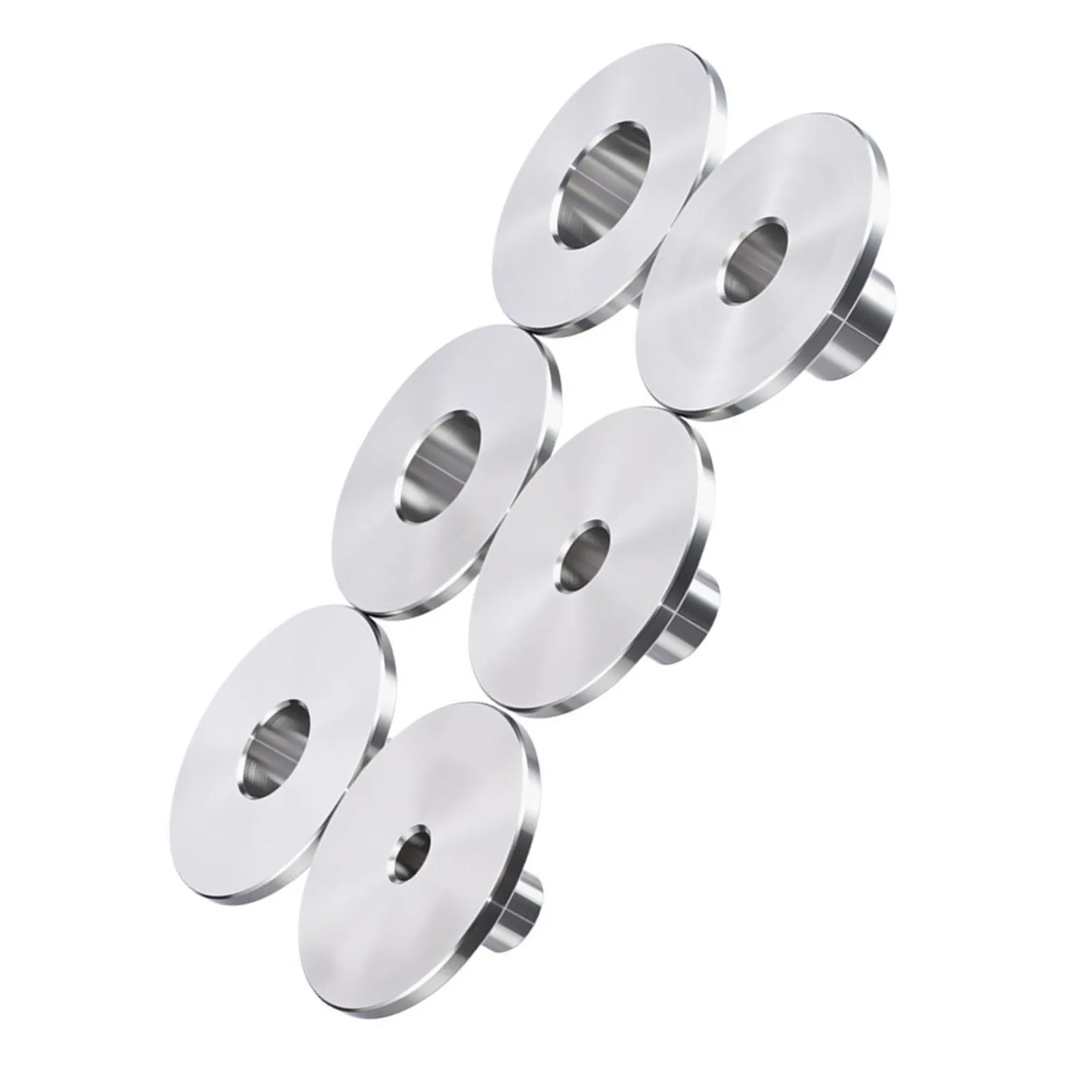 

Набор из 6 направляющих втулок для фрезерного станка из нержавеющей стали для обработки дерева, 10 мм, 12 мм, 14 мм, 16 мм, 18 мм, 20 мм