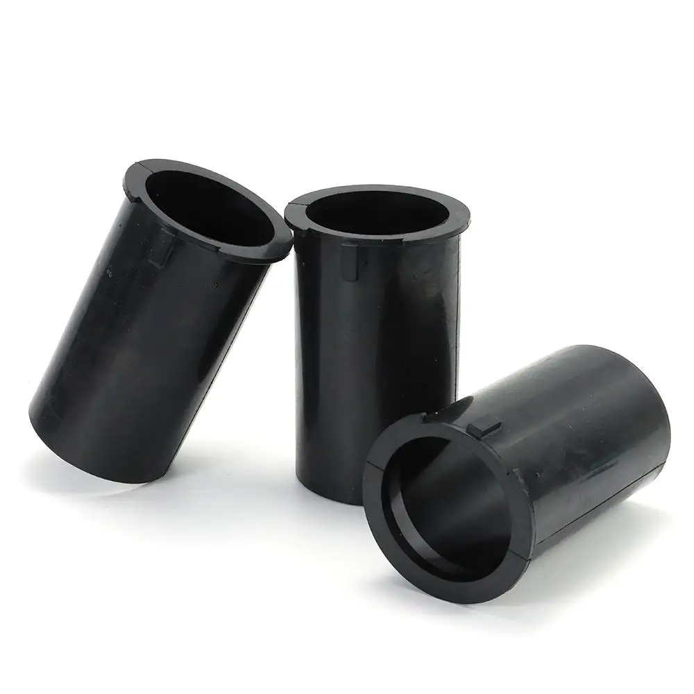 3pcs Black Intake Duct Flame Upper Inner Diameter 1.9 in Rubber 14073-3751 Bottom Inner Diameter 2.3 in Length 3.7 in