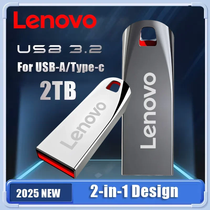

Lenovo 2TB 1TB USB-накопитель 3,2 Type C Pendrive Memory Stick 128GB Pen Drive 512GB Pendrive для OTG PC Phone Storage U Disk
