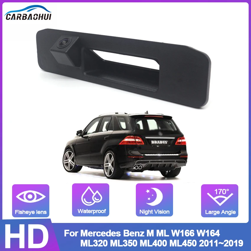 

HD Rear View Parking Camera For Mercedes Benz M ML W166 W164 ML320 ML350 ML400 ML450 Waterproof Backup Reversing Camera