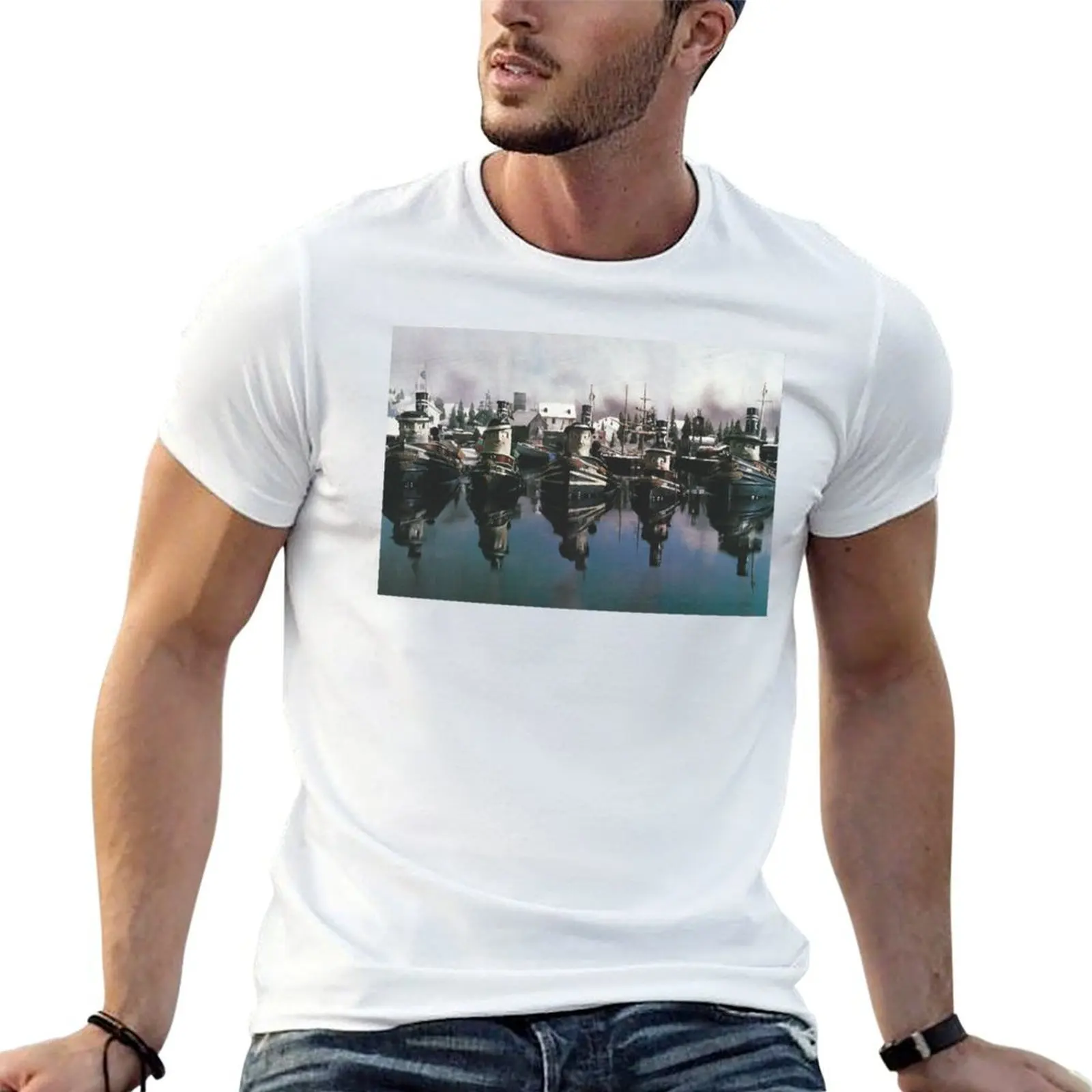 TUGS Z stacks Group Shot T-Shirt anime t shirts for man t shirts designer men t shirt cotton 100% T-shirt