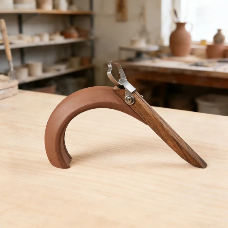 Ceramic Tools Handle-forming Scrapers Teacups Water Cups Sculpting Trimming and Pottery Bar Teaching Accessories