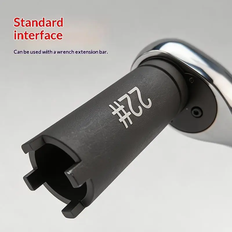 Motorcycle Clutch Nut Removal Tool Wear Resistant Four-Claw Socket Wrench Fits Starter Disk for Motorcycle Repair Shops