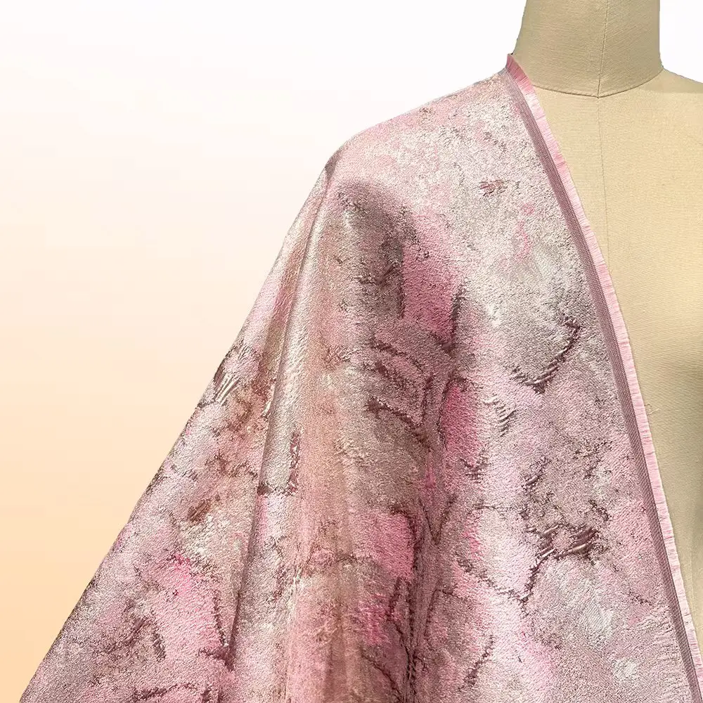 

Высококачественная жаккардовая кружевная ткань, 5 ярдов, французская парчовая ткань