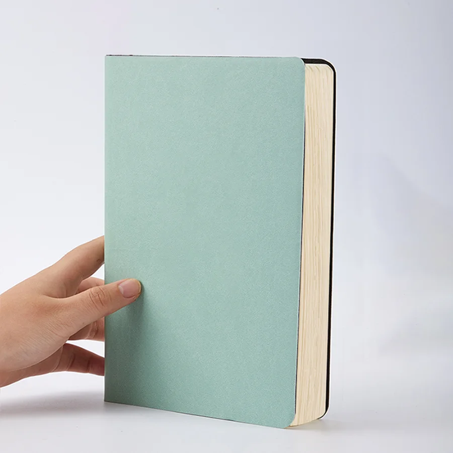 A5-Notizbuch aus weichem Leder mit 120/360 Seiten, wasserdichtem Einband und angenehmer Haptik – Detail 16
