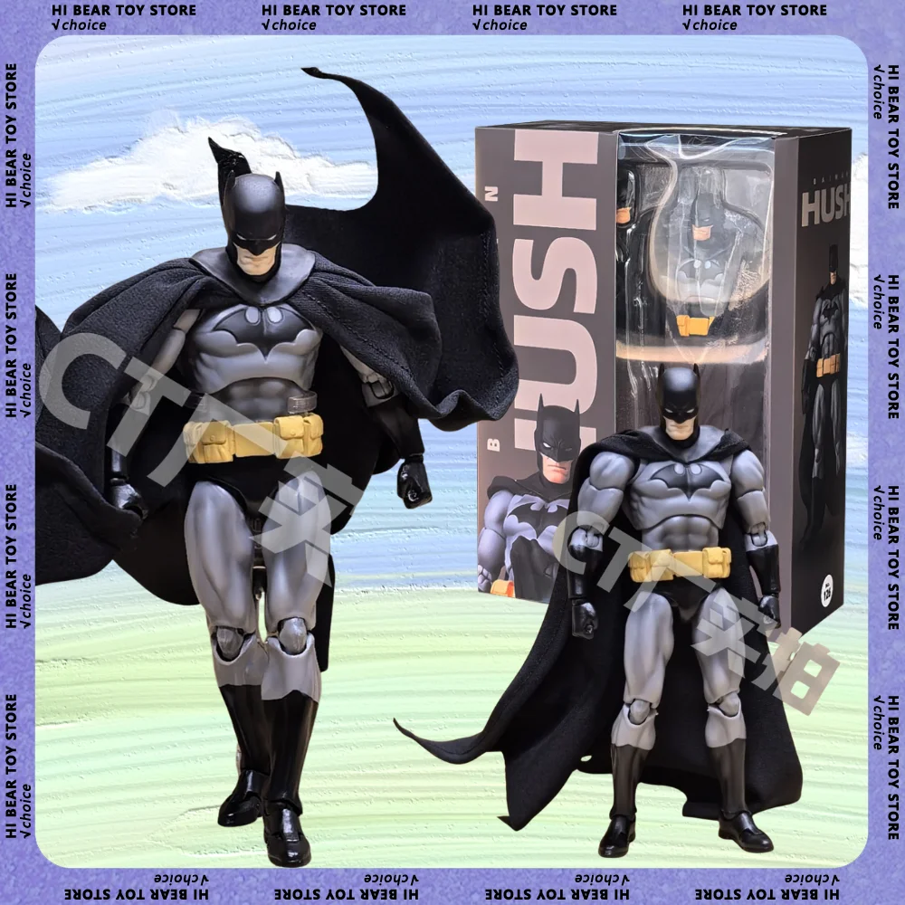 

2025 NEW CTToys Batman Figure Batman Mafex 126 Action Figures DC Justice League Hush Figurine The Dark Knight Collection Kid Toy