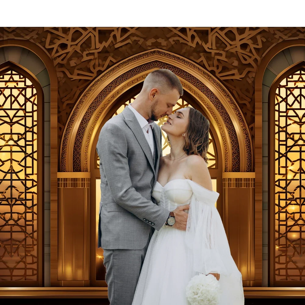 Bonvvie Photography Background Arch Wall Color Window Adult Birthday Wedding Maternity Portrait Decor Backdrop Photo Studio