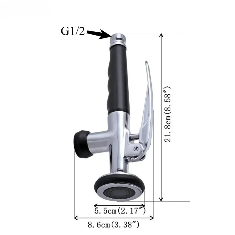 Kitchen Replacement Part Faucet Sprayer Nozzle Kitchen Sink Tap Head Pull Out Faucet Head Kitchen Spray Head