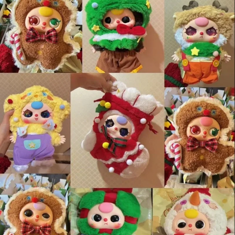 

Original Baby Three 400% Blind Box Christmas Limited Style Character Big Baby Vinyl Doll Kawaii Doll Trend Toy Mysterious Box