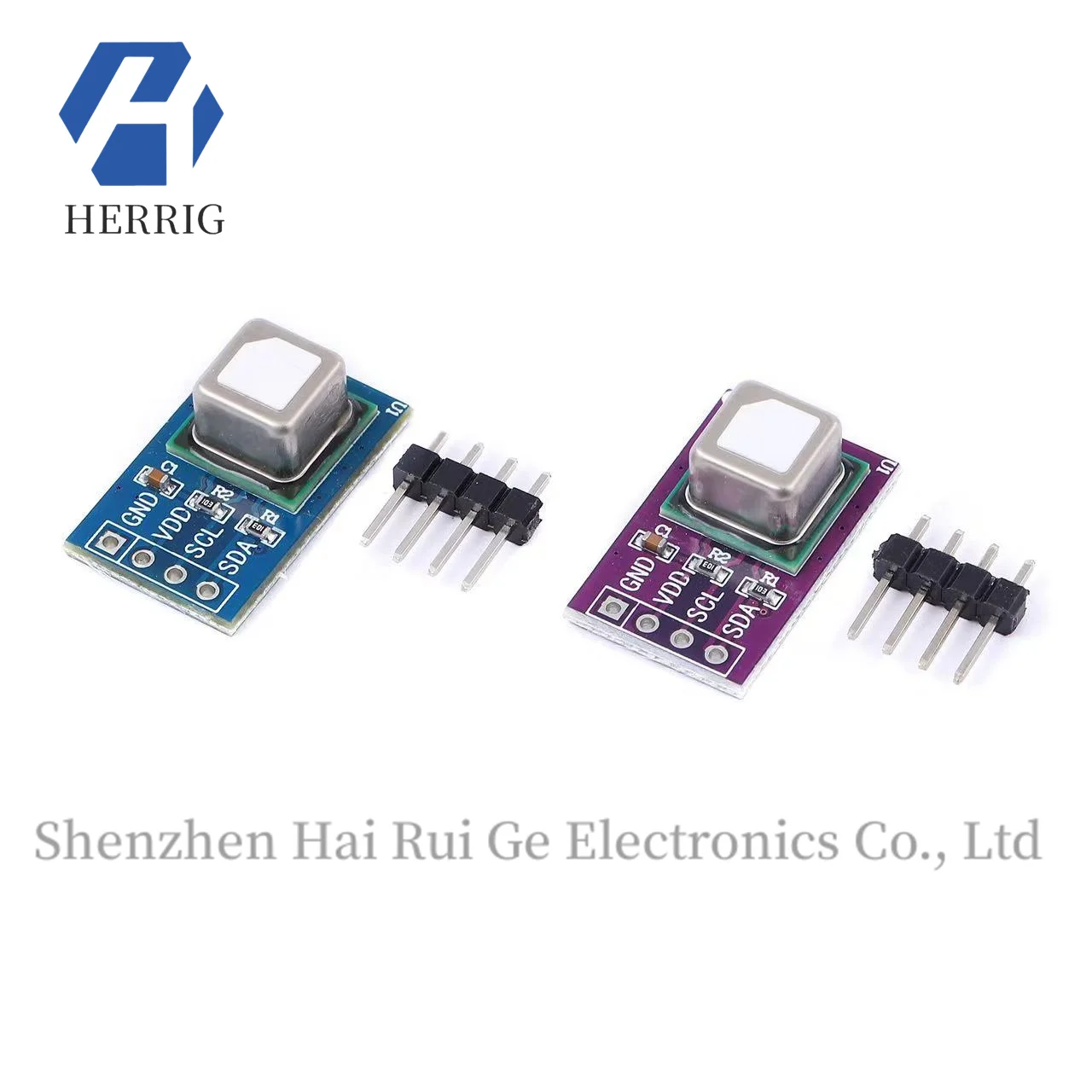 

SCD40 and SCD41 gas sensor modules for detecting CO2, a combination of temperature and humidity sensors, with I2C communication
