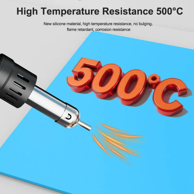 أشعة الشمس SS-004F كبيرة سيليكون لحام حصيرة مكافحة ساكنة العزل الحراري لوحة العمل بغا محطة لحام أدوات إصلاح اللحام #3