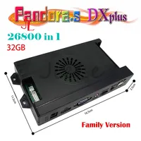 3D Pandora Saga DX Plus Game Board Box, 5000 in 1, PCB 26800, 1080/720, HDMI, VGA, High Score Archive for Arcade Cabinet
