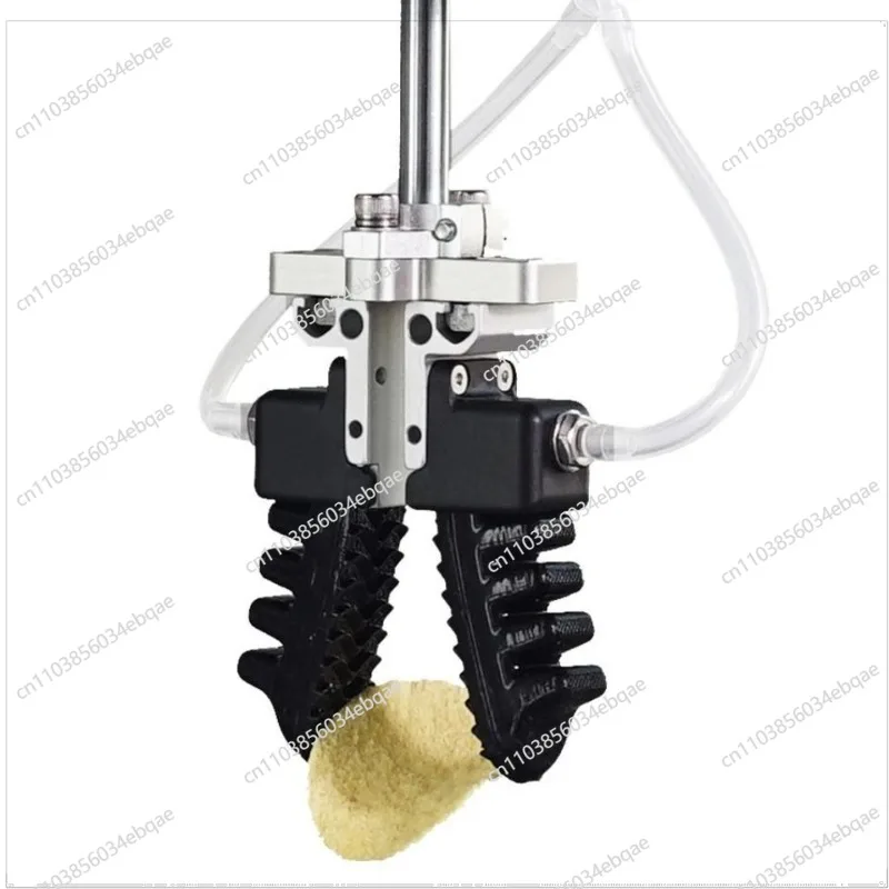 For Flexible Two-finger Pneumatic Gripper Manipulator Soft Mechanical Gripper Fixture Adaptive Flexible Gripping Gripper