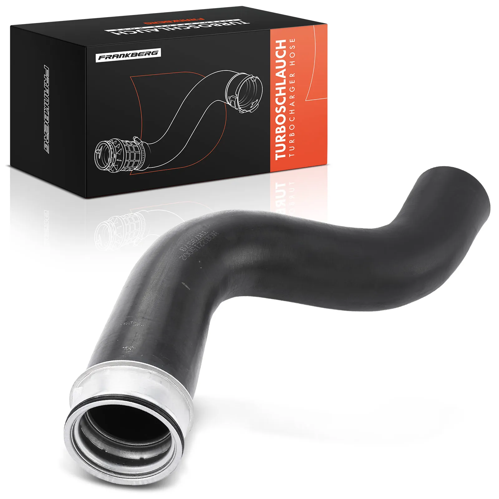 Tuyau de radiateur Frankberg 1x, tuyau turbo, refroidisseur d'air de suralimentation pour Jeep Grand Cherokee II WG WJ 2.7L 2001-2005 52079979AB