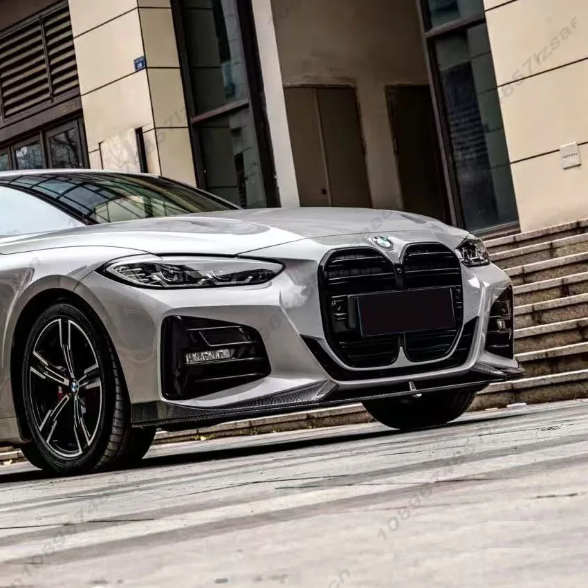 شبكة سباق السيارات ACC لسيارات BMW 4 Series G22 G23 كوبيه 2 أبواب 425i 430i M440i 2021-2024 شبكة المصد الأمامي للسيارة CS نمط أسود