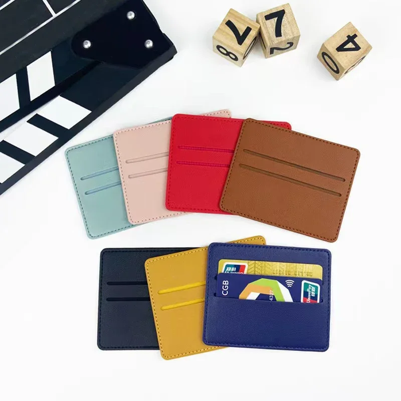 Mini Credit Bank Card Holder Thin Men's Woman Credit Card Bag Thin Multi-Function Small Card Bag Multi-card Function