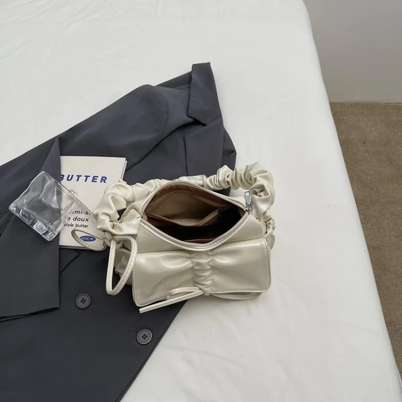 حقيبة كتف نسائية جلدية عصرية فاخرة من العلامة التجارية الشهيرة مصمم أنيق كلاسيكي أنيق مزين حقيبة عتيقة #4