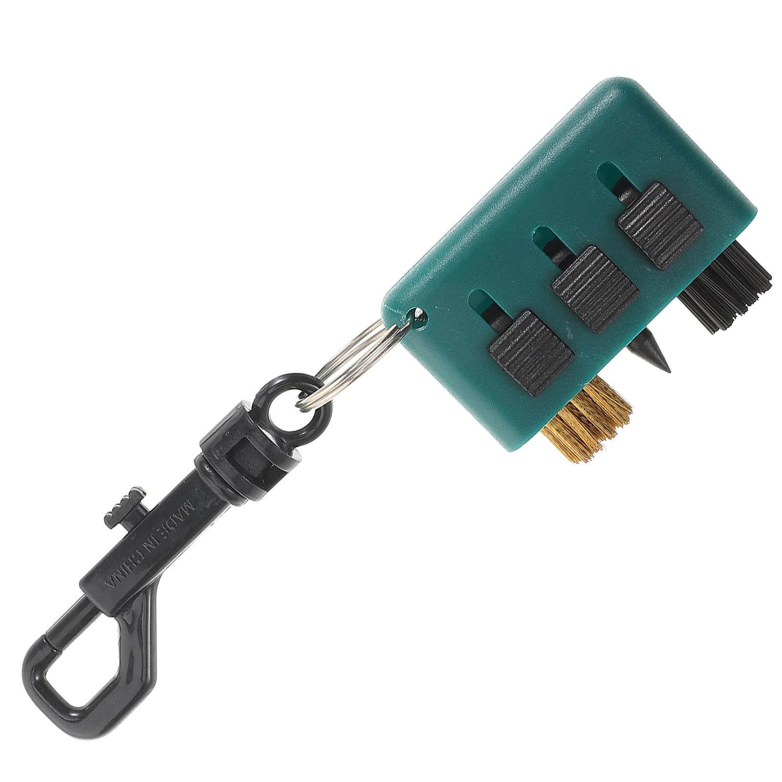 Golf Scrub Brush Golfs Club Pole Cleaner Cleaning Professional Multifunction Ball Tool