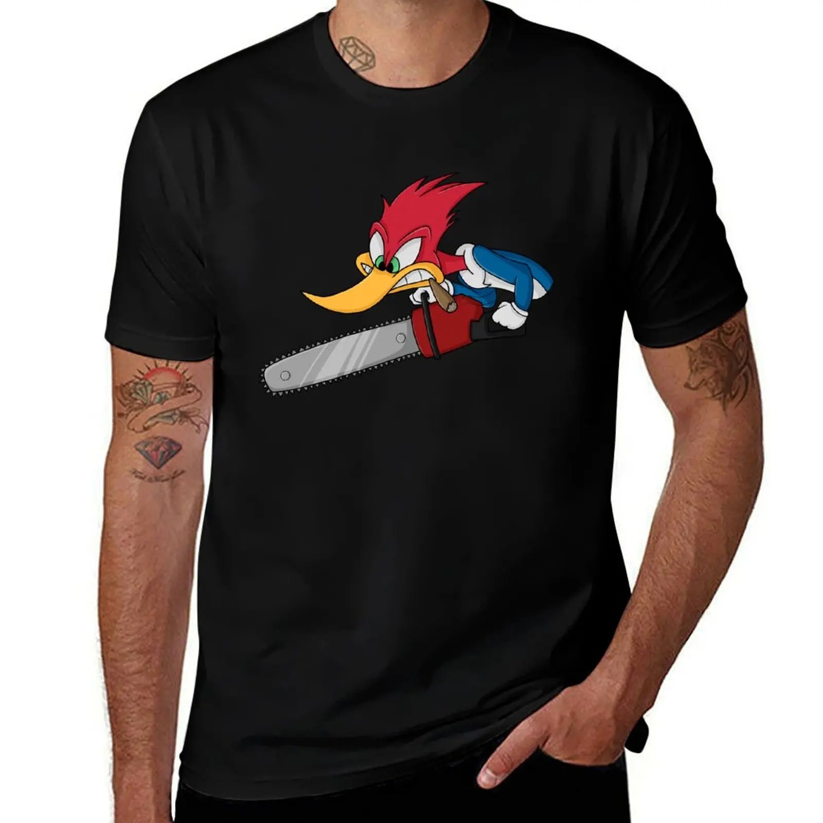 

Woody Wood T-Shirt luxury clothing labubu customs shirts graphic tee mens t shirts