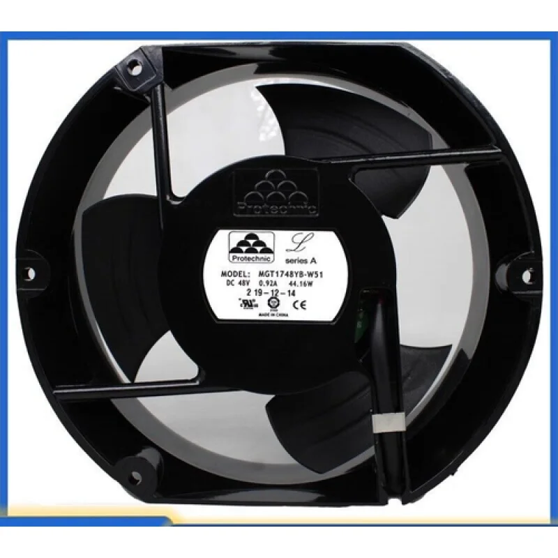 C  for   Magic MGT1748YB-W51 48V 0.92A 17251 17CM 4-Wire Cooling Fan