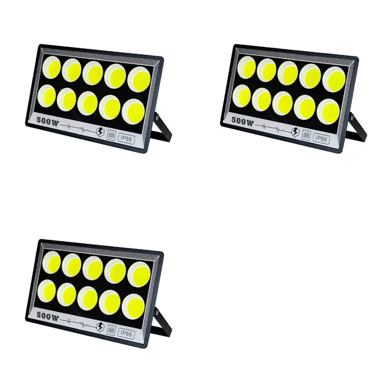 

Светодиодный прожектор SDFC-3X 500W, IP66, водонепроницаемый, для наружного освещения, садовый светильник-рефлектор 500W