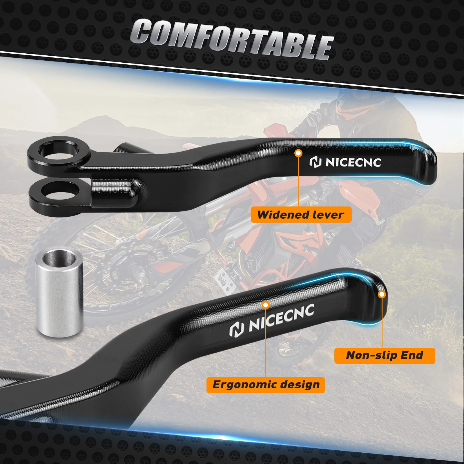 For KTM 690 Enduro R 690 SMC R Husqvarna 701 Enduro Supermoto 2024 Shorty Brake Clutch Lever For GasGas 700 SM /ES 2023-2024 view 3