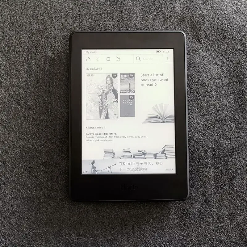 中古 Kindle Paperwhite 6 6インチ Eインク スクリーン
