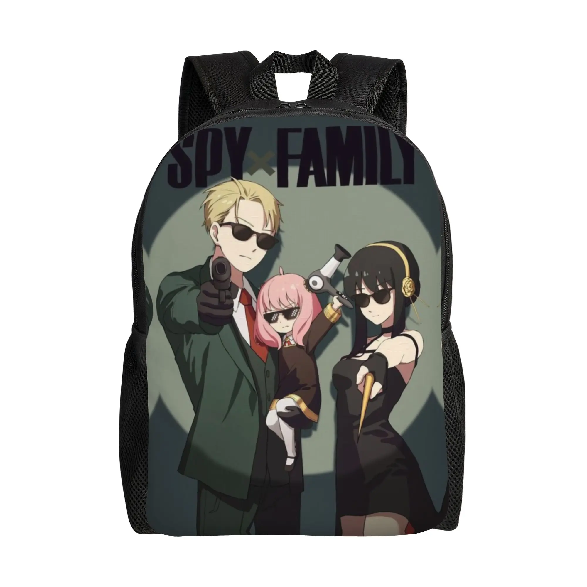 SPY×FAMILY Schoolbag Back to school season Cover Family Journey  Solid Backpack