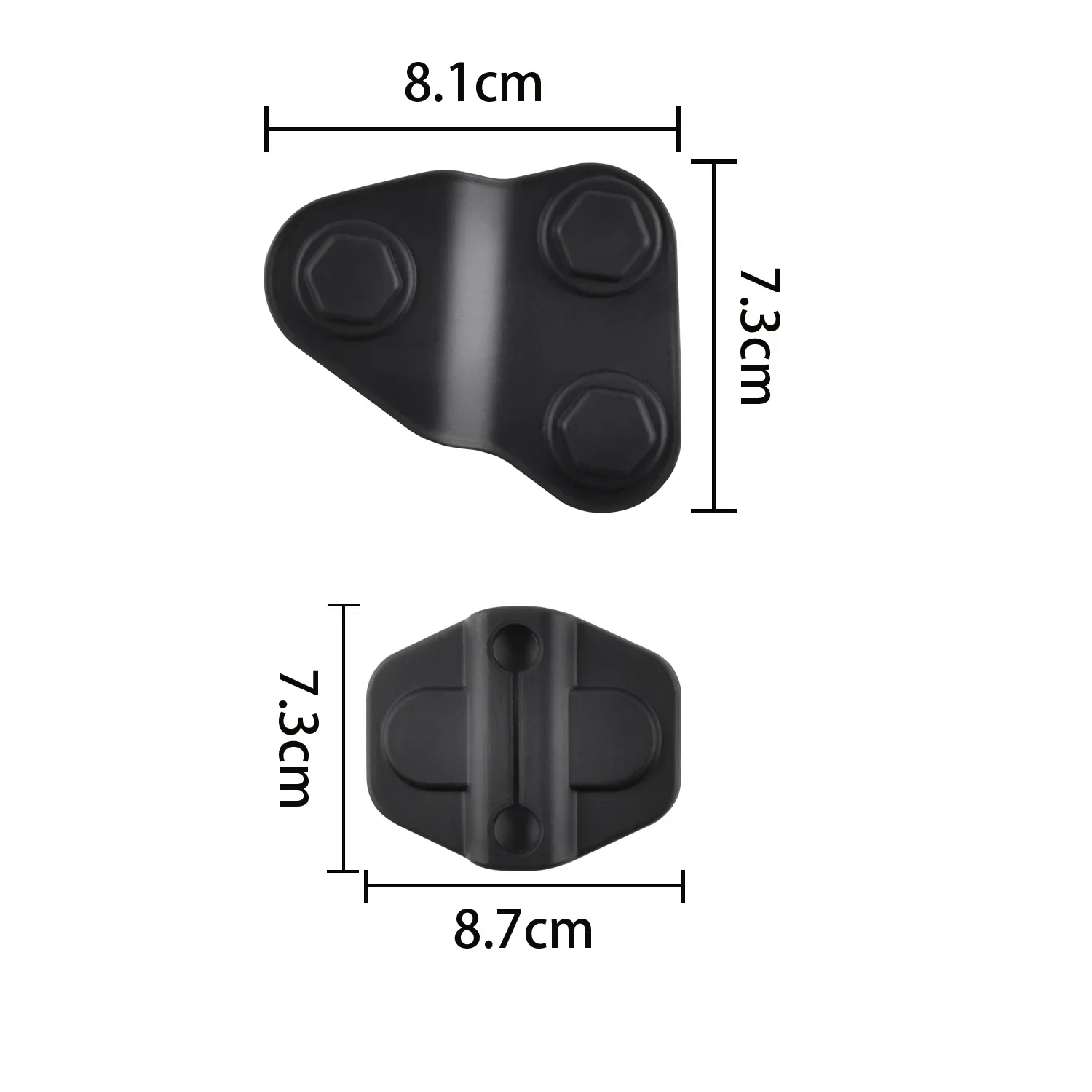 8pcs Car Door Lock Cover Screw Protector Trim Auto Interior Accessories For Jeep Wrangler JL JT 20182009 2010 2021 Accessories