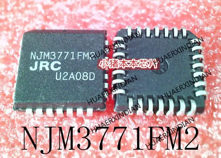 Novo original njm3771fm2 njm3771 plcc28 em estoque
