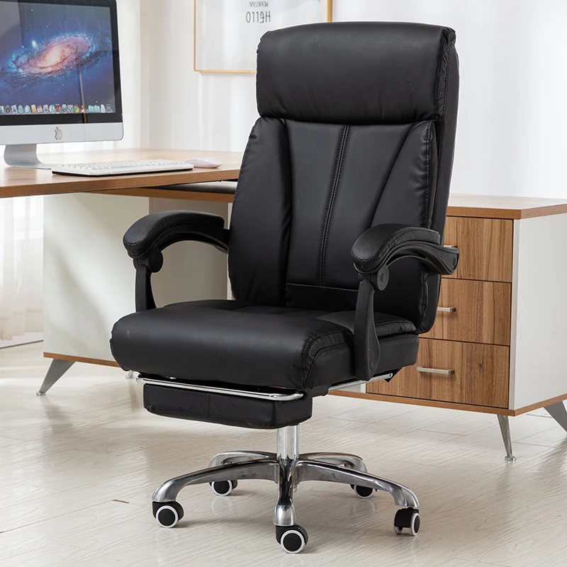 Luxairy Executive Office Chair Support Computer Comfy Armchair Chair Mobile Ergonomic White Chaise De Bureaux Salon Furniture