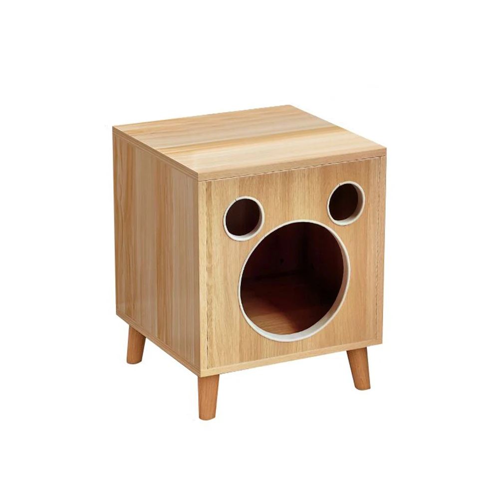 Bedside Table Cat Nest Winter Warm Simple Bedside Small Cabinet Cat Kennel Kennel Small Dual-Use Cabinet Indoor Cat Villa