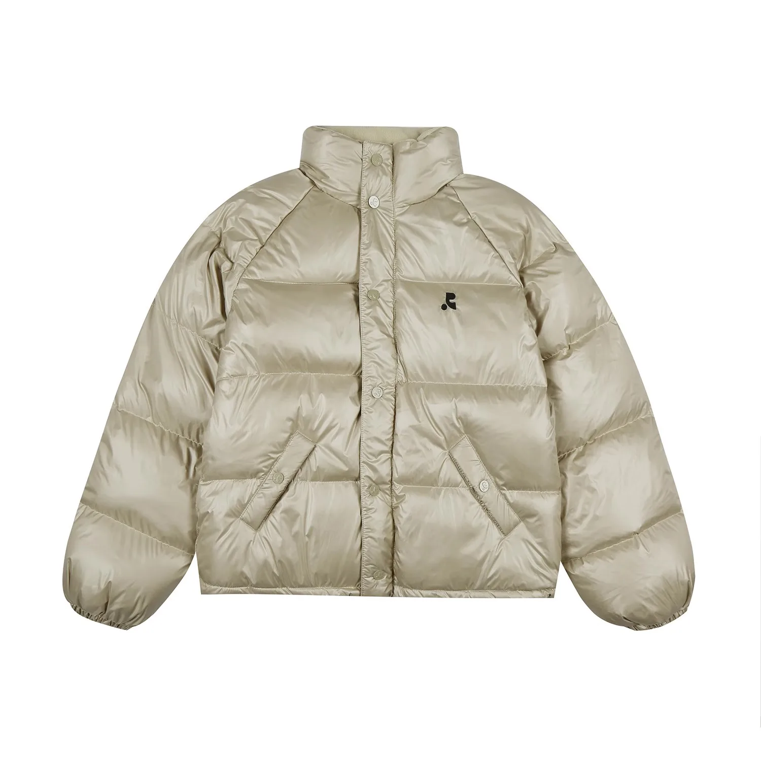 2025 الطبعة الكورية الجديدة أسفل سترة المرأة الشتاء المألوف بلون RR معطف دافئ تنوعا بسيط أسفل سترة #5