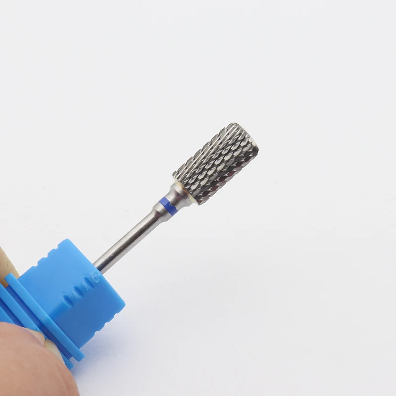 Nieuwe gezond! Carbide Nail Boren 3/32 "Reverse Chip Anti-fly Stof Slijpkop Gebruik voor Gel Tandheelkundige Burs