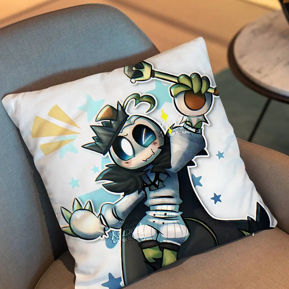Gourdy Halloween Eclipse Dandys Cushion Cover Suitable For Sofa Car Bedroom Office Cushions Decorative Pillow Case