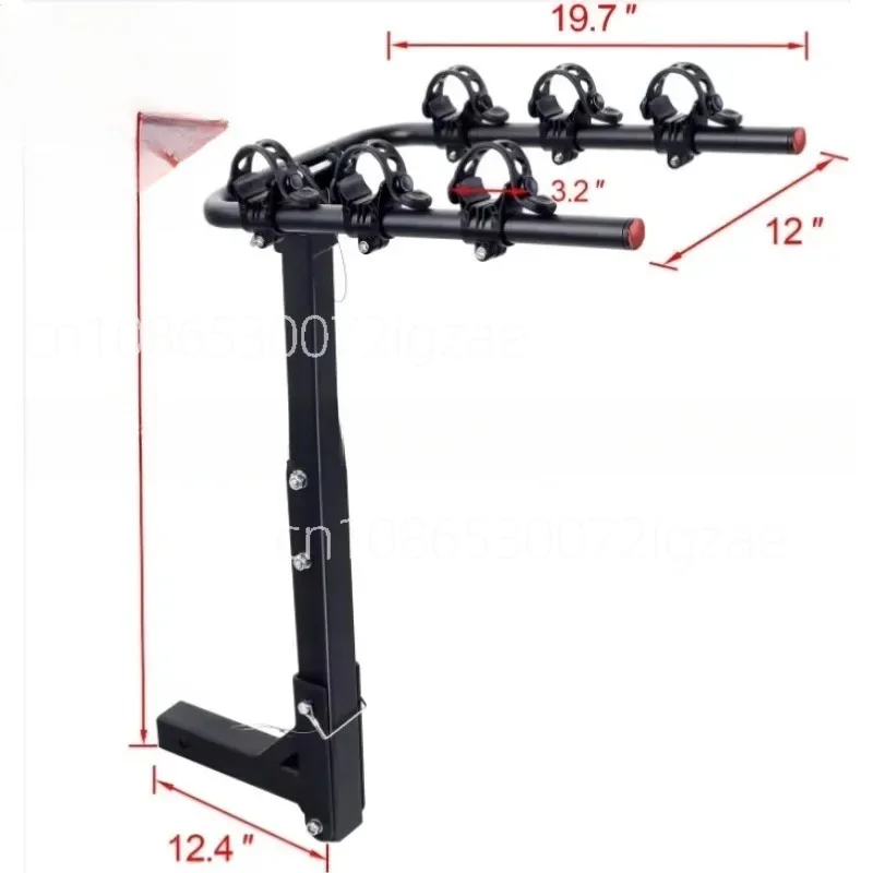 Portabicicletas para 3 Bicicletas, con Enganche de Remolque de 2 Pulgadas, para Autos, Camionetas, SUV, Vans, RVs, Accesorios para Automóviles