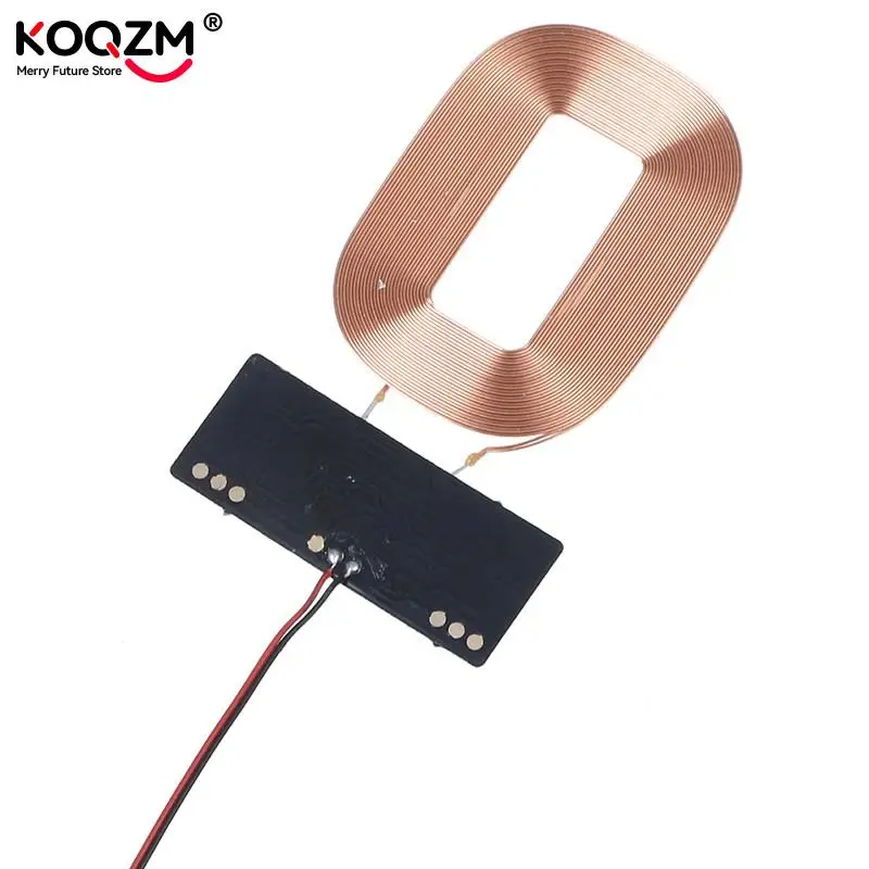 New Qi Wireless Charging Standard Universal Wireless Charger PCBA Circuit Board With Coil DIY QI Wireless Receiver