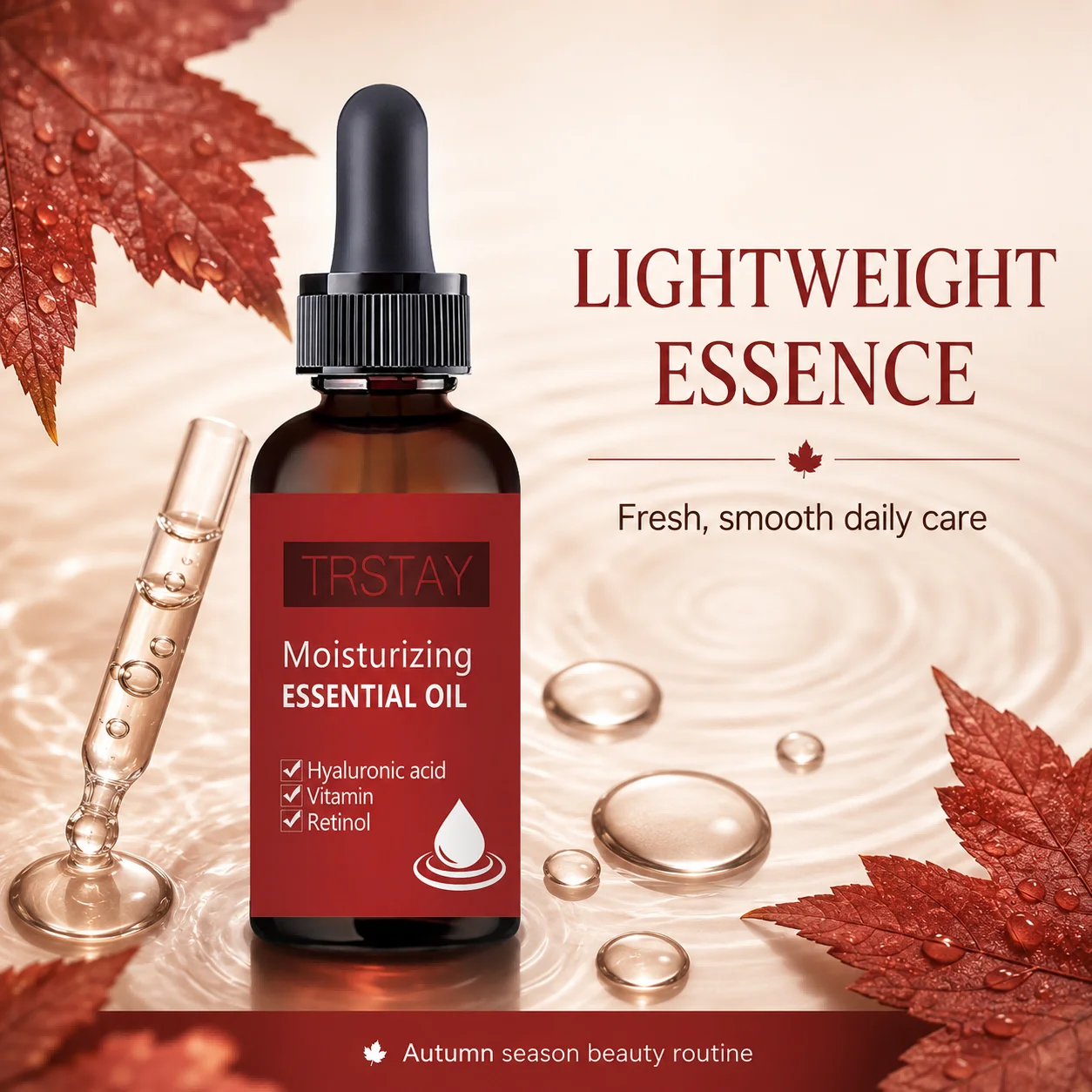 Light Smooth Non-Sticky Moisturizing Oil Gentle Daily Grooming For Face & Body