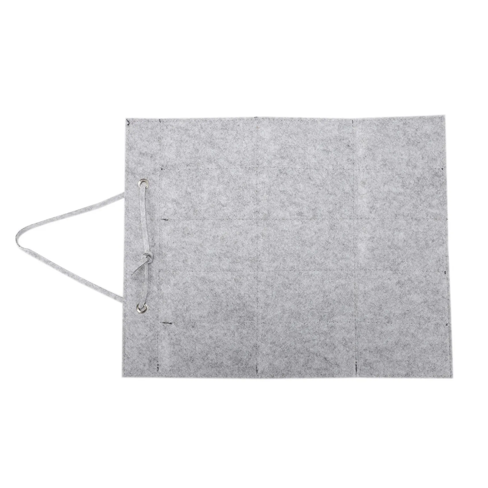 FAST-5X Glasses Organizer Sunglasses Organizer Storage Hanging Bag 15 Slot Eyewear Holder Grey