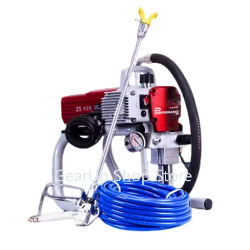 220V Household Professional Wall Coating Painting And Spraying Machine High-Pressure Airless Emulsion Paint Spraying Machine