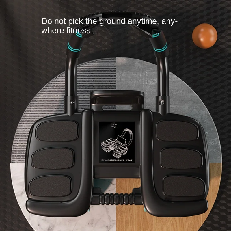 

Four-wheel abdominal fitness wheel automatic rebound abdominal muscle trainer men's and women's home abdominal curling