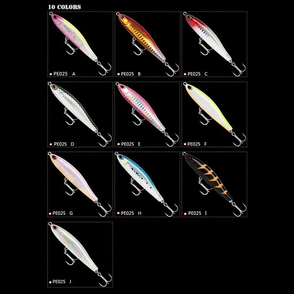 8 سنتيمتر 16 جرام قلم رصاص غرق أسماك الطعوم خطاف صيد السمك متعدد الألوان كرانكبيتس أسماك السحر الشتاء الصيد معالجة مفيدة في الهواء الطلق ﻿