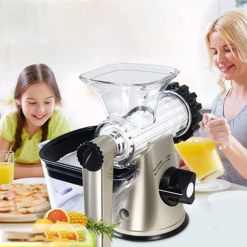 Manual juicer household multifunctional vegetable children's juicer hand-cranked baby juicer