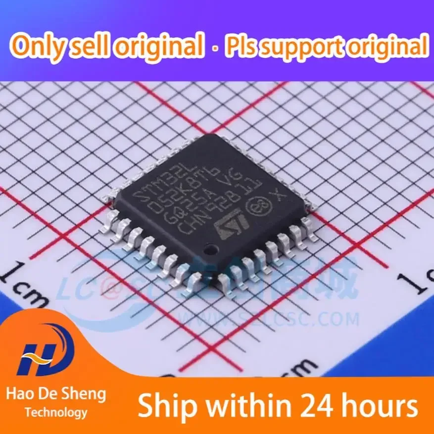 

10PCS/LOT STM32L052K8T6 LQFP-32 New Original In Stock