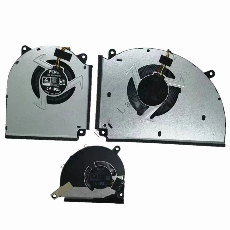 New Laptop CPU + GPU + Hard disk Cooling Fan for ASUS ROG Strix G814J G814JI G814JV G814JU G814JZ G814JVR G814JIR G814JZR G834J