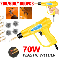 Plastic Welder Gun 70W With Hot Staples Car Bumper Crack Repair Heat Welding Machine Soldering Tool for Plastic Fixing