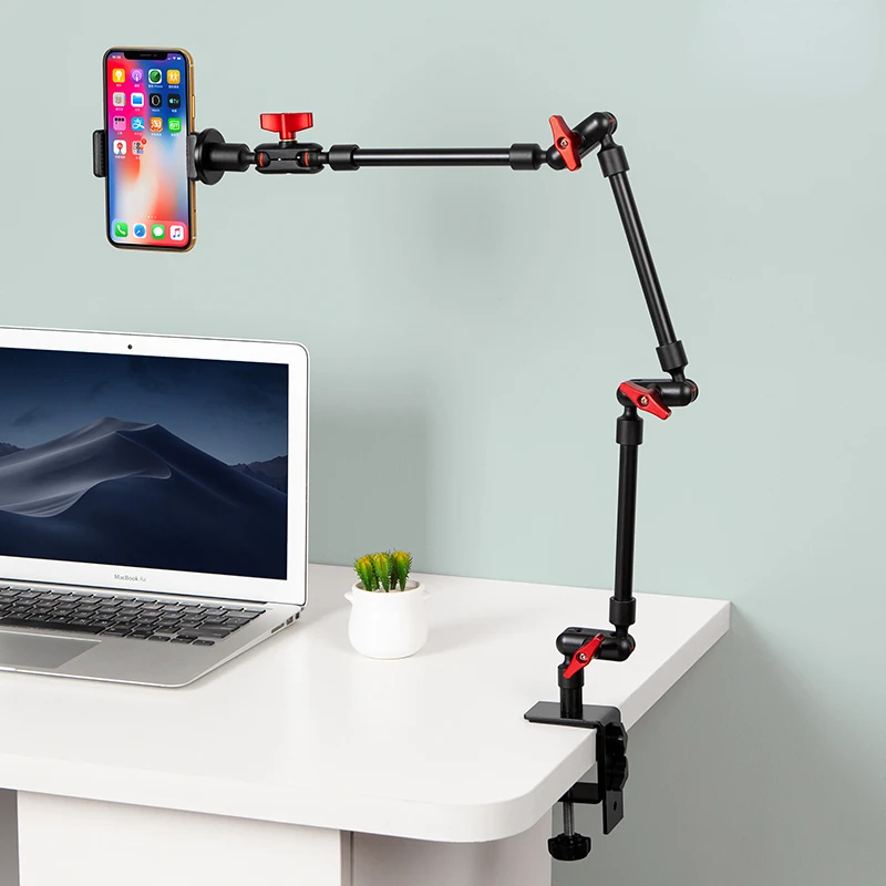 Live Streaming Mobile Phone Dedicated Stand Desktop 360 Degree Rotation Camera Support Stand IPad Stand Photography Photo Props