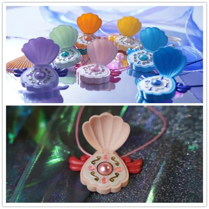 

Mini Version Mermaid Melody Pichi Pichi Pitch Lucia Nanami Rina Toin Hanon Hosho Cosplay Pearl Shell Necklace Cosplay Props Cos